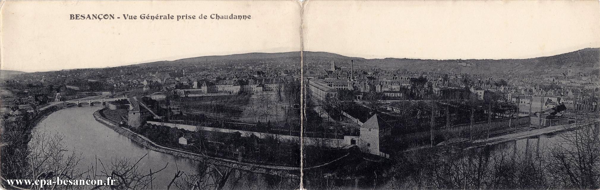 BESANÇON - Vue Générale prise de Chaudanne